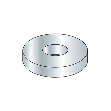 Titan Fasteners 1-1/2in Flat Washer - SAE - 1-9/16in I.D. - Steel - Zinc - Grade 2 - Pkg of 1 Lb. HPD24